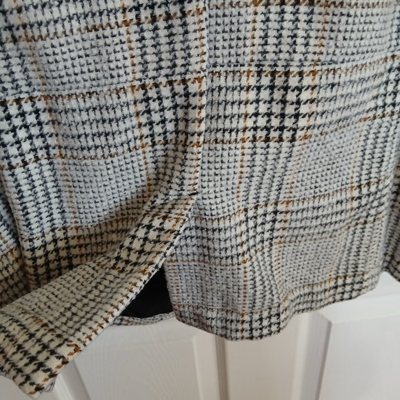 St. John's Bay tweed blazer Wool Blend Old Money Heritage Business Career Plaid - Picture 8 of 8